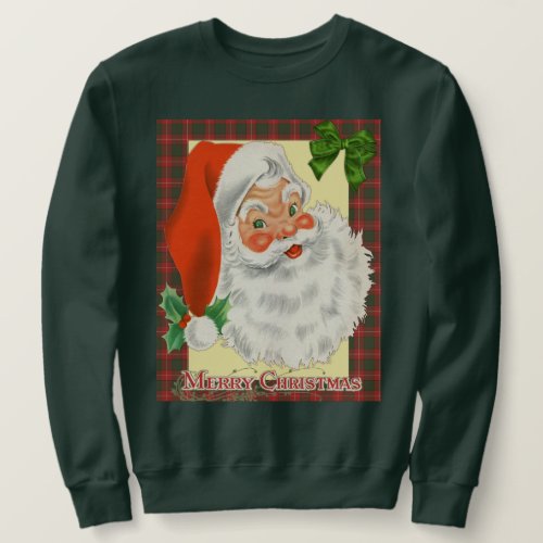 Retro Santa Claus Vintage Christmas