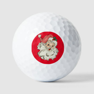 Retro Santa     Golf Balls