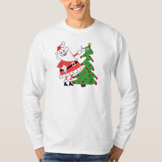 Retro Santa Holiday Tshirts and Gifts