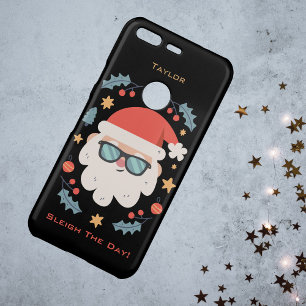 Retro Santa Sunglasses Christmas in July Custom Uncommon Google Pixel Case
