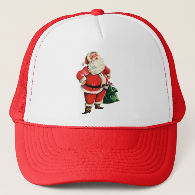 Retro Santa Trucker Hat (Front)