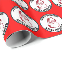 Santa's Workshop Wrapping Paper