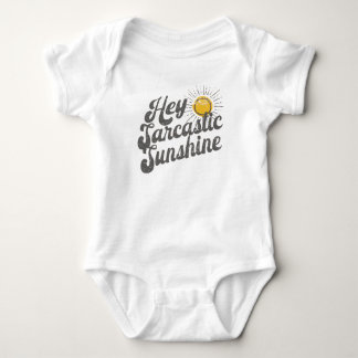 Retro Sarcastic Sunshine Vintage Humor Art Baby Bodysuit