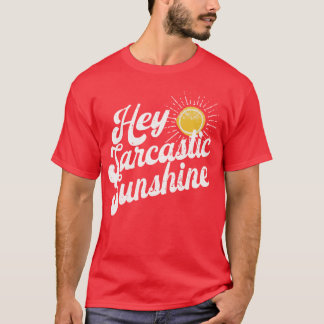 Retro Sarcastic Sunshine Vintage Humor Art T-Shirt