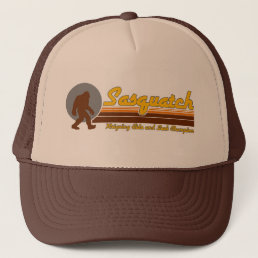 Retro Sasquatch Hide and Seek Champion Trucker Hat