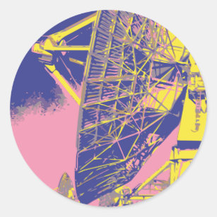 satellite dish stickers