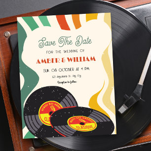 Retro Save The Date