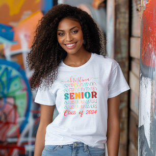 Retro School Senior Graduation T-Shirt