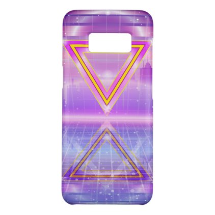 Retro,sci fiction,1980's.ultraviolet,furturistic,p Case-Mate samsung galaxy s8 case
