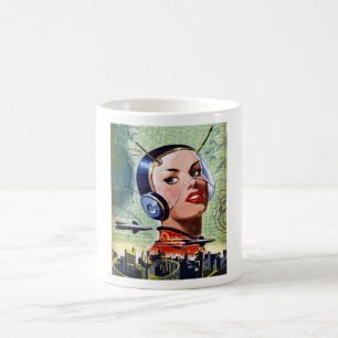 Retro Science Fiction Mug