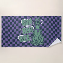 Retro Scooby "OMG" Beach Towel