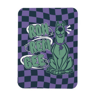Retro Scooby "OMG" Magnet