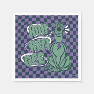 Retro Scooby "OMG" Napkins