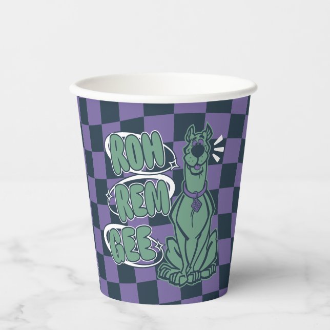 Retro Scooby "OMG" Paper Cups (Front)