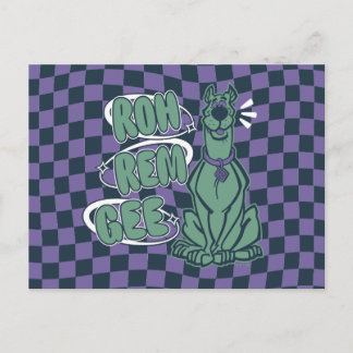 Retro Scooby "OMG" Postcard