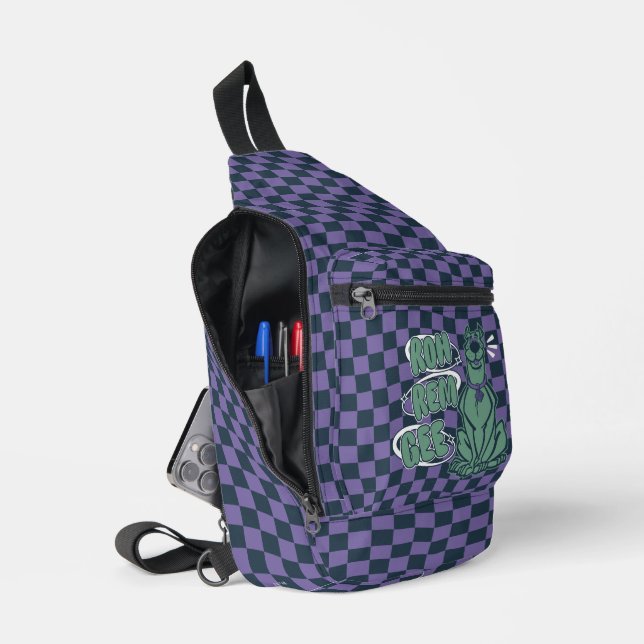 Retro Scooby "OMG" Sling Bag (Open)