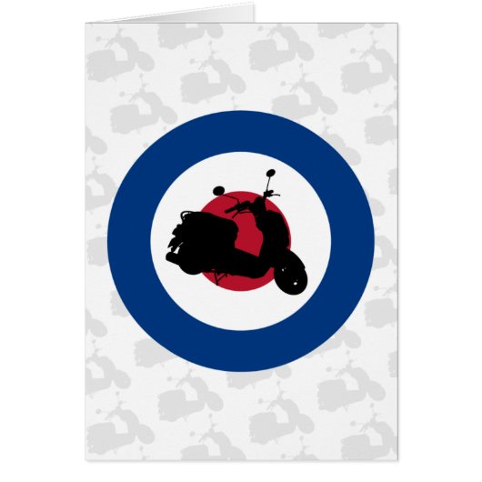 Retro Scooter Card (Front)