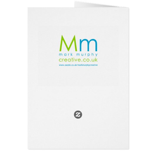 Retro Scooter Card (Back)