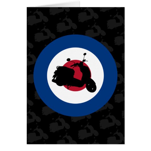 Retro Scooter Card (Front)