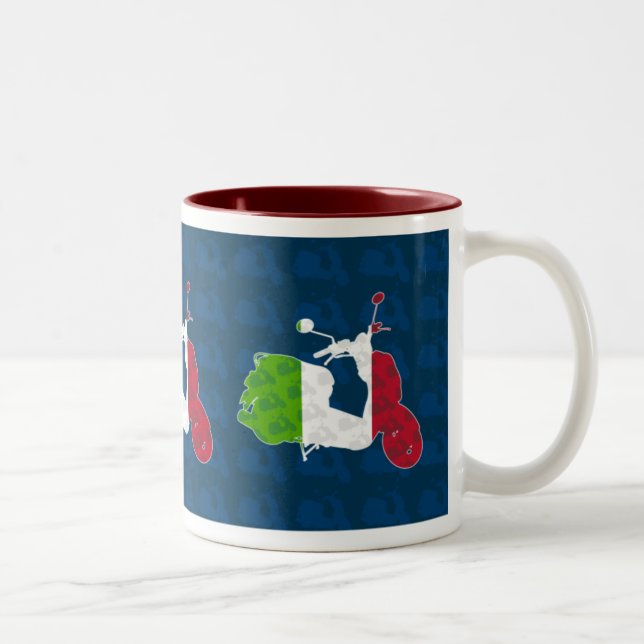 Retro Scooter Mod Mug (Right)