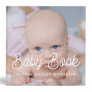 Retro script Baby Book photo album 3 Ring Binder