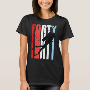Retro Scuba Diving 40th Birthday Deep Sea Diver Wo T-Shirt