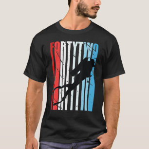 Retro Scuba Diving 42nd Birthday Deep Sea Diver Wo T-Shirt