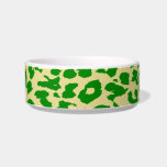 Retro seamless animal print texture of leopard bowl<br><div class="desc">Art animal fur abstract texture background</div>