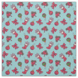 Retro seamless Christmas pattern Fabric