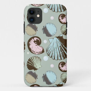 Retro Seashell Pattern iPhone 11 Case