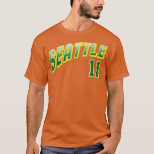 Retro Seattle Number 11 1 T-Shirt