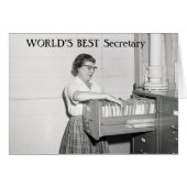 Retro Secretary (Front Horizontal)