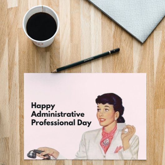 Retro Secretary Cards