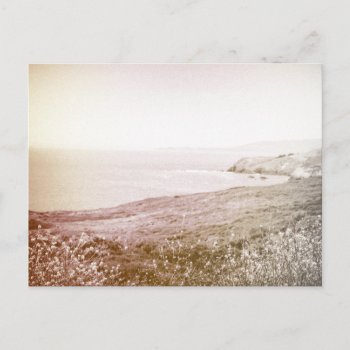 Retro Sepia California Coast | Postcard by GaeaPhoto at Zazzle