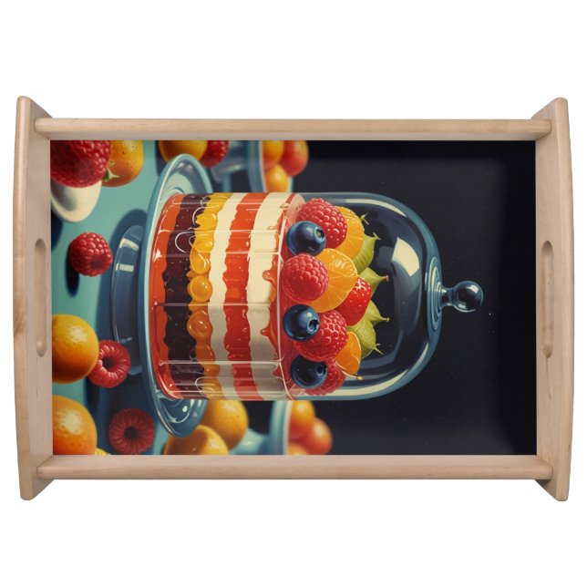 Retro serving tray (Front)