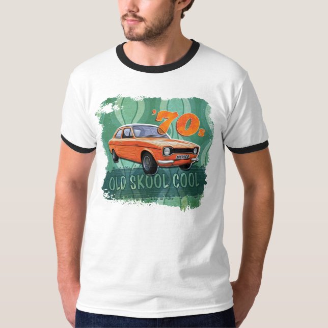Retro Seventies Iconic Car Men's T-Shirt (Front)