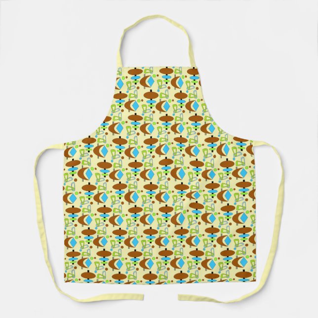 Retro Shapes Apron (Front)
