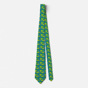 Retro Shapes Neck Tie