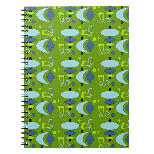Retro Shapes Notebook (Front)