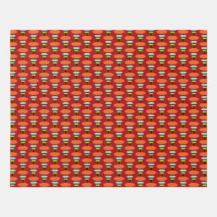 Retro Shapes Outdoor Rug