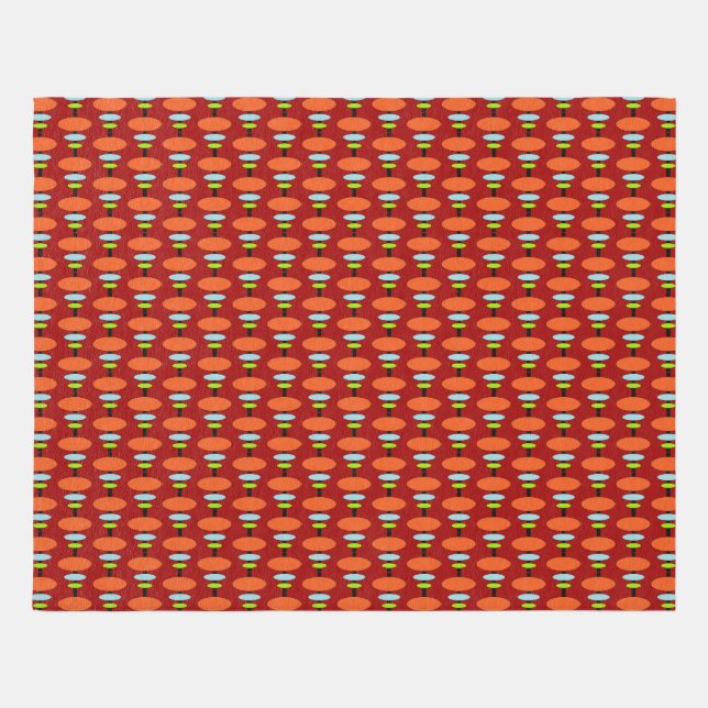 Retro Shapes Outdoor Rug (Front)