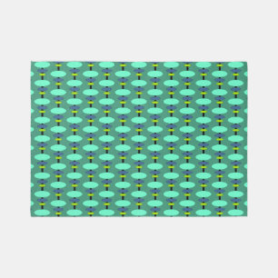 Retro Shapes Outdoor Rug