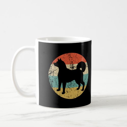 Retro Shiba Inu Dog Breed Icon Coffee Mug