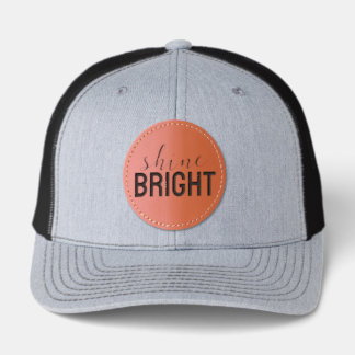 Retro Shine Bright Sticker Graphic Hat – Fun Perso