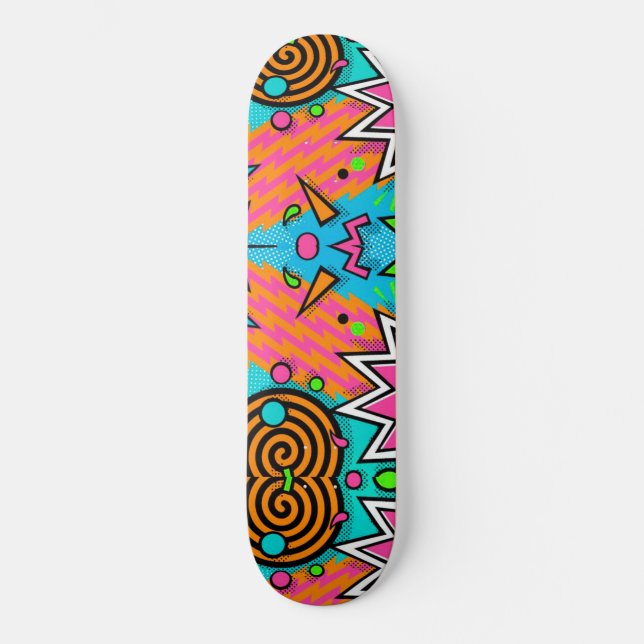 Retro Skateboard (Front)