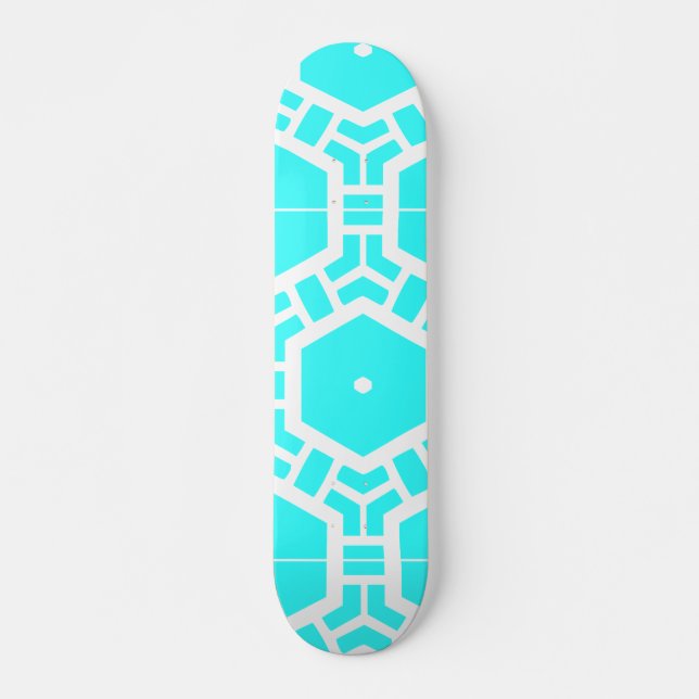 retro skatebored skateboard deck (Front)
