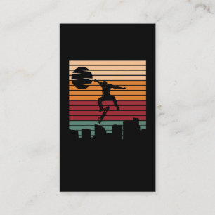 Retro Skater Business Card