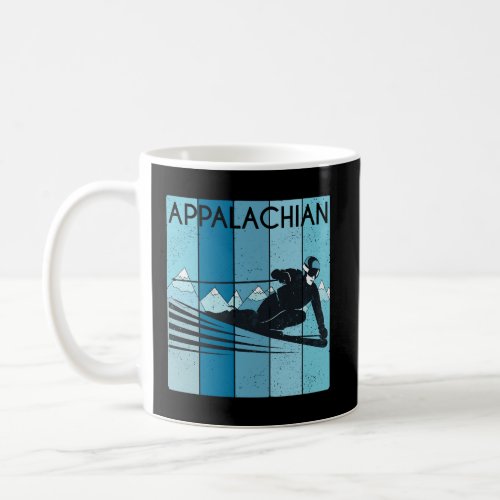 Retro Ski Appalachian Tshirt Vintage Snow Ski T Coffee Mug