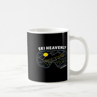 Retro ski heavenly ski resort - ski resort ski coffee mug