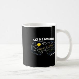 Retro Ski Heavenly Ski Resort - Us Ski Resort Ski Coffee Mug
